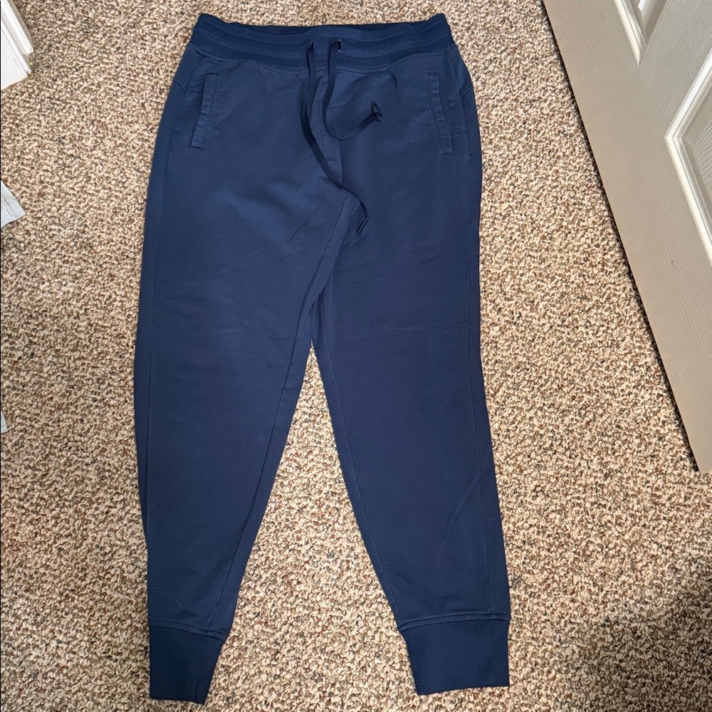 Athletic Works Navy Joggers - M 8-10 - Picture 5 of 5